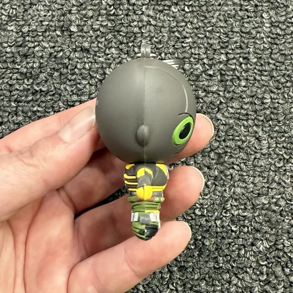 Ready Player One Aech Keychain Keyring Monogram Vinyl Rubber 3